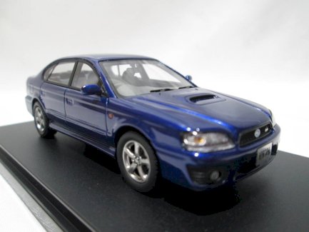NEU: Subaru Legacy III B4 RSK Sedan 1998-2003 RHD dunkelblau met. 1:43