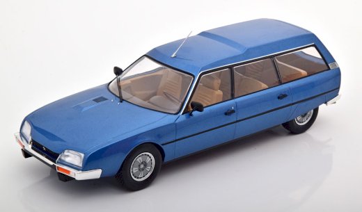 NEU: Citroën CX Break Phase I 1975-1985 blau met.  1:18 von MCG
