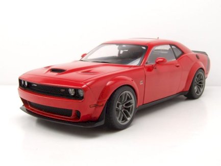 NEU: Dodge Challenger R/T Scat Pack Widebody 2020 rot / schwarz  1:18
