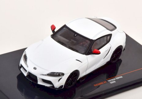 NEU: Toyota Supra GR seit 2020 weiss / rot  1:43 von IXO
