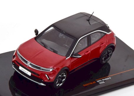 NEU: Opel Mokka-e B seit 2021 dunkelrot met. / schwarz  1:43 von IXO