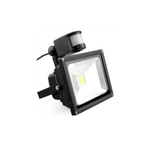 LED Flutlichtstrahler 20 Watt mit Bewegungsmelder 