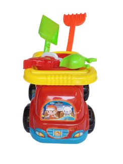 Sandspielzeug Lastwagen 7-teilig