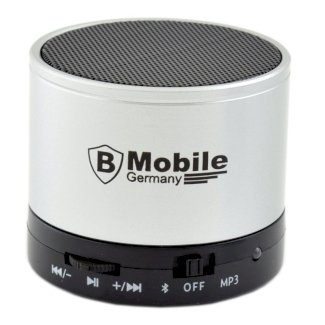Mini Bluetooth Multimedia Lautsprecher in Silber - Gratis-inserat.com