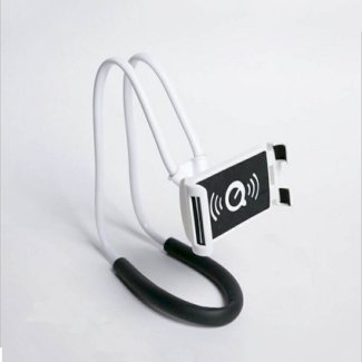 Handy Nackenhalter, Handyhalterung in Weiss