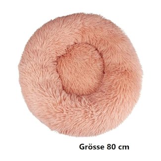 Hundebett Katzenbett Haustierbett 80 cm in Rosa