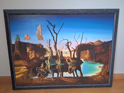 Bild Deko Salvador Dali Replikat