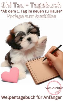 Shi Tzu Welpen Tagebuch, jetzt bei Amazon bestellen