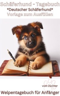 Deutscher Schäferhund Buch - Tagebuch – Erinnerungsbuch - Gratis-inserat.com