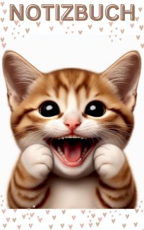 Schönes Notizbuch m.Katze: Notizheft A5, Kathleen Baron - Gratis-inserat.com