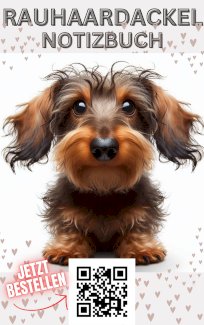 Rauhaardackel Notizbuch, Buch: Das perfekte Geschenk