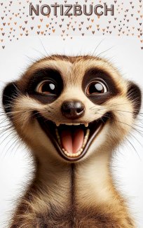 Erdmännchen Notizbuch, Buch, Das perfekte Geschenk für 