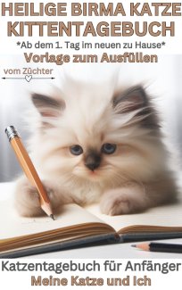 Schönes Notizbuch m. Heilige Birma Motiv,Buch: Geschenk - Gratis-inserat.com