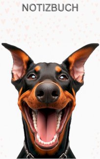 Schönes Dobermann Notizbuch,Buch: Das perfekte GeschenK