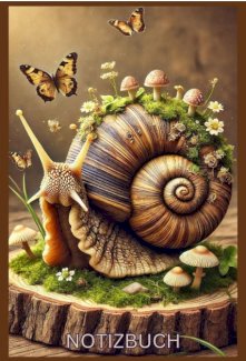Notizbuch Schnecke, Buch: Das perfekte Geschenk, Tiere