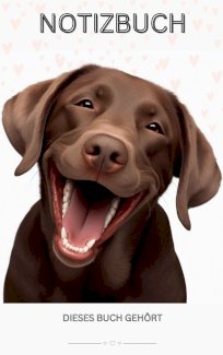 Schönes Labrador Retriever Notizbuch, Buch: Geschenk