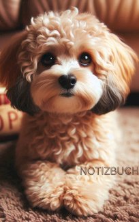 😍Schönes Notizbuch m. Bolonka Zwetna, Notizheft, Heft