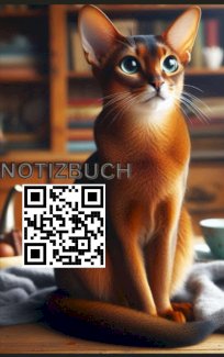 Abessinier Katze-Notizbuch, Geschenk für Katzenliebhabe - Gratis-inserat.com