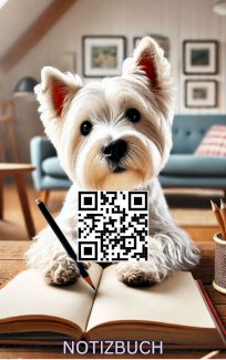 Notizbuch West Highland White Terrier, Buch, Hunde,dogs - Gratis-inserat.com