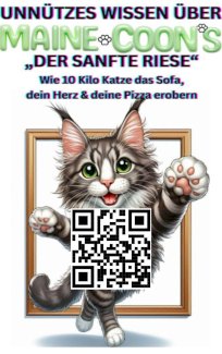 Lustiges Maine Coon Buch, Geschenk für Katzen Liebhaber - Gratis-inserat.com