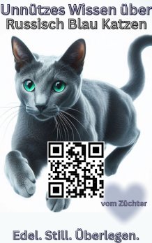 Russisch Blau Katze Katzenbuch Kitten v. Kathleen Baron