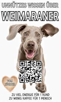 Weimaraner Welpen Geschenk Buch Lustiges Hundebuch,dogs