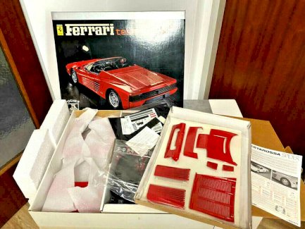 Pocher 1:8 Ferrari Testarossa Spider Innenleben Säckchen versiegelt ungeöffnet