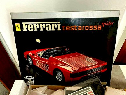 Pocher 1:8 Ferrari Testarossa Spider Innenleben Säckchen versiegelt ungeöffnet