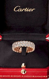 Cartier Broderie de Cartier Ring Alliance Amour NP 18 K