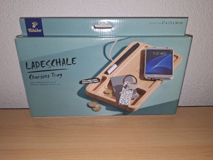 Ladeschale Tchibo - 2in1 Qi-Charger Ladestation + Org..