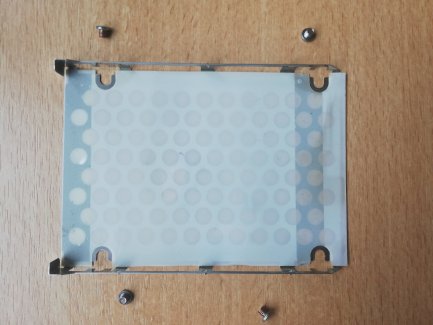 2.5" IDE HDD Caddy + Schrauben