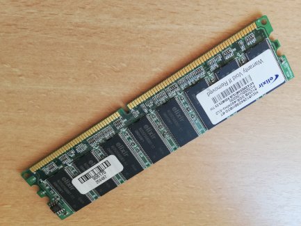 Arbeitsspeicher 512MB DDR-400 CL3 PC32000U elixir - Gratis-inserat.com