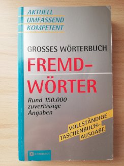 Grosses Wörterbuch Fremdwörter