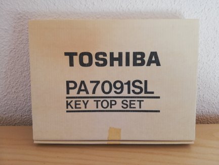 Seltenheit: Toshiba PA7091SL Key Top Set - Gratis-inserat.com