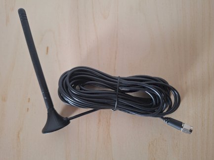 Antenne mit Magnethalterung und 5m Kabel SMA-male-Ansch