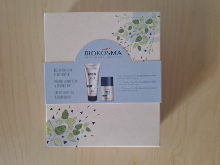 BIOKOSMA Geschenkset MEN 2-teilig, NEU & OVP