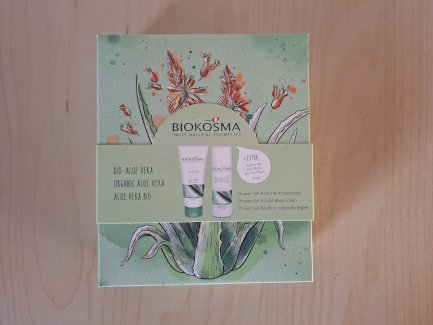 BIOKOSMA Geschenkset ALOE VERA BIO +EXTRA Bonus NEU OVP