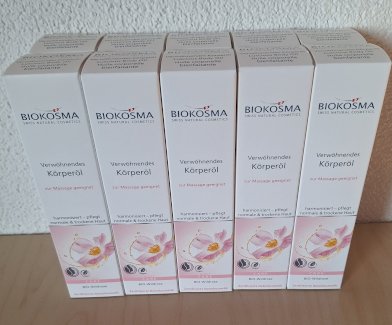 BIOKOSMA verwöhnendes Körperöl Bio-Wildrose 100ml, NEU 