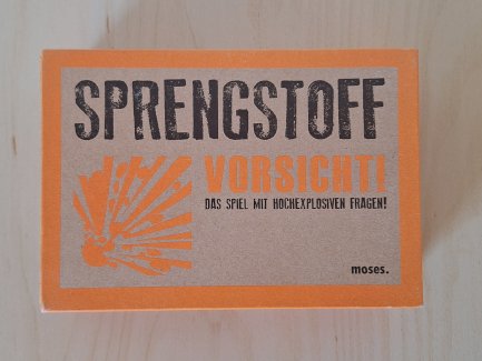 Sprengstoff. Das Spiel mit Hochexplosiven Fragen - Gratis-inserat.com