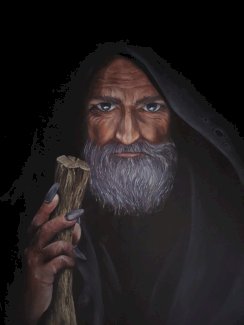 Wizzard Magie von Kunstlerin direkt. Gemaelde