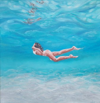 Bikini Wasser Schwimmen von Kunstlerin direkt