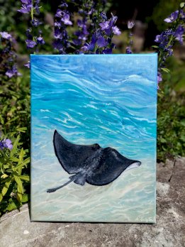 Roche, Wasser gemalt von mir.