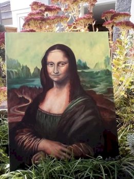 Neu, MonaLisa gemalt von mir