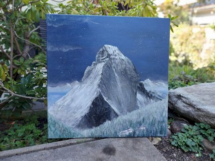 Berge von Kunstlerin direkt