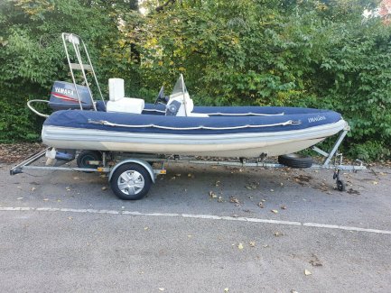 Schlauchboot Rib Festrumpf Festrumpfschlauchboot Yamaha 70ps 