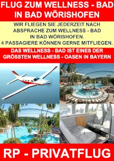 SWISS PRIVATE FLYING FLIEGT NACH BAD WÖRISHOFEN 