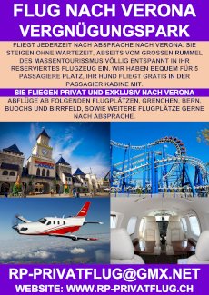 SWISS PRIVATE FLYING FLIEGT ZUM GARDASEE