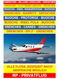 SWISS PRIVATE FLYING FLIEGT DIVERSE DESTINATIONEN AN