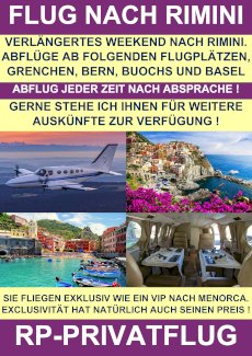 SWISS PRIVATE FLYING FLIEGT NACH RIMINI - Gratis-inserat.com
