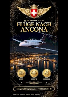 FLÜGE NACH ANCONA AM ADRIATISCHEN MEER